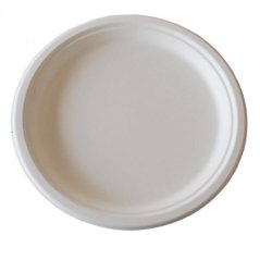 Talíř kulatý BIO cukrová třtina O 22 cm (50 ks)