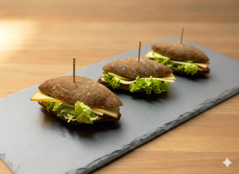 Mini bagetky sýrové duo s okurkem 900g (15 ks)