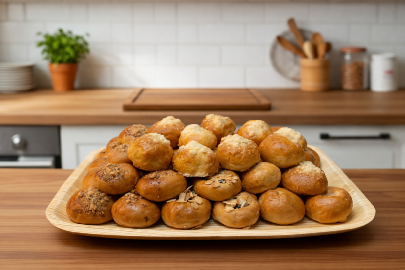Moravské koláčky ve čtyřech variacích 1000g (40-50 ks)